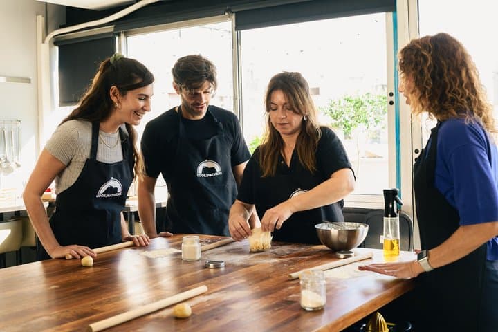 Greek Meze Cooking Class in Athens with Wine & Acropolis View