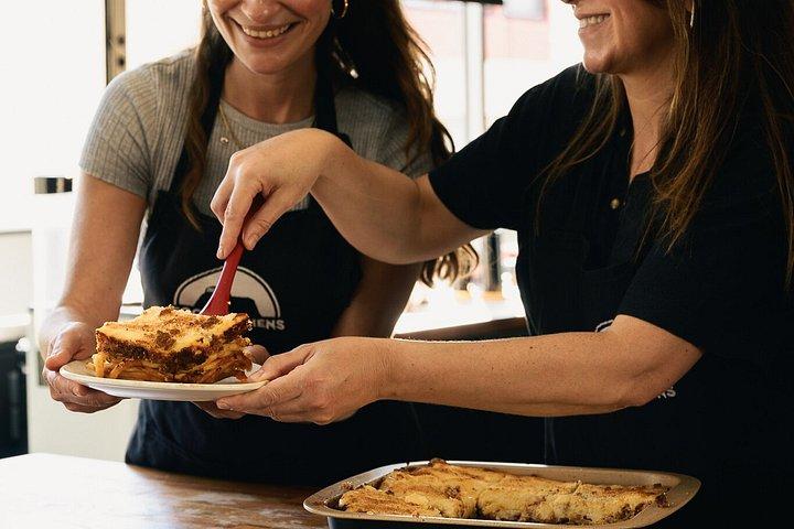 アテネギリシャメゼ料理教室：7つの料理＆アクロポリスビュー