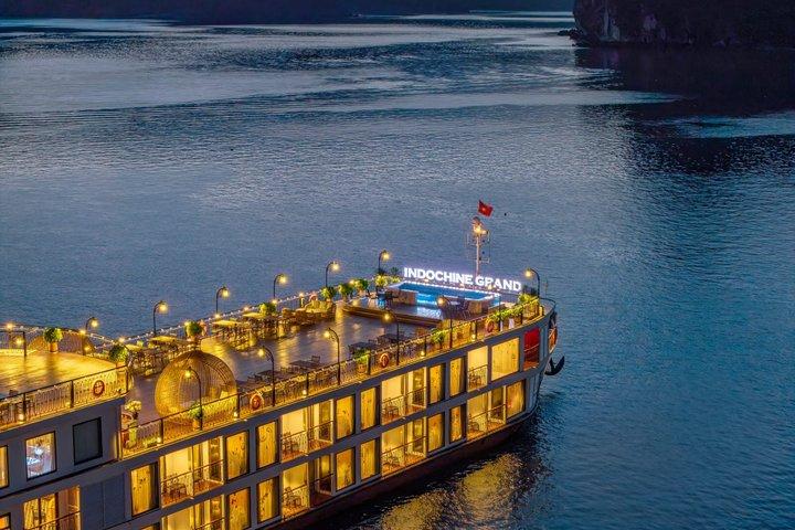 Indokinakryssning Halong och Lan Ha Bay 2 dagar 1 natts lyxtur