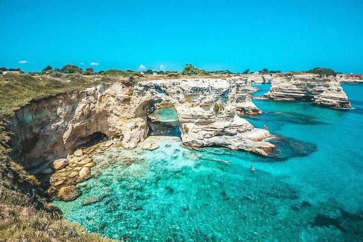 Excursion en E-Bike à Lecce pour découvrir les villages maritimes et les anciennes forteresses