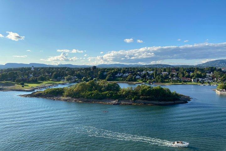 Privérondvaart aan wal : Oslofjord Boat Cruise & SUP Island Escape