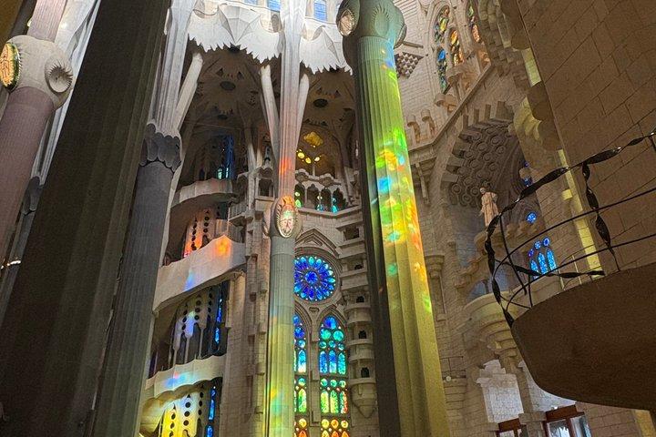 Glowing Light Sagrada Familia