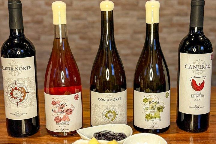 テルセイラ島：全日ツアー＋ワインテイスティング体験