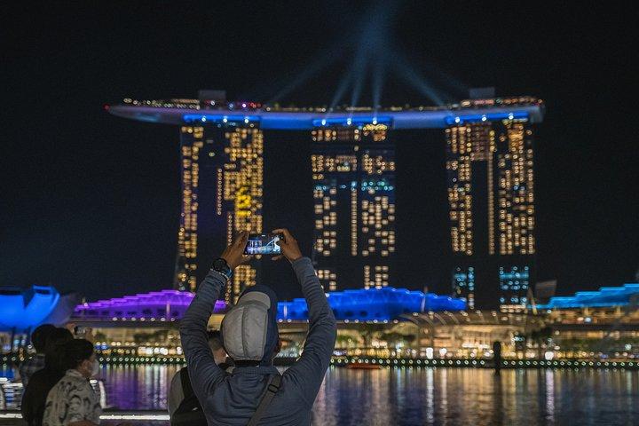 シンガポール旅行写真（昼から夜までの体験）