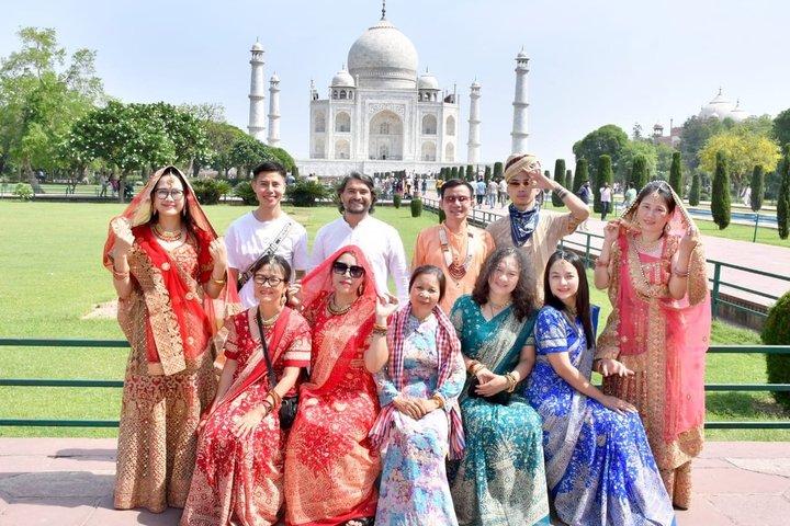 Da Agra privato Taj Mahal, Forte di Agra e Fatehpur Sikri Tour