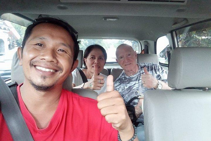 Traslado privado al aeropuerto de Ubud