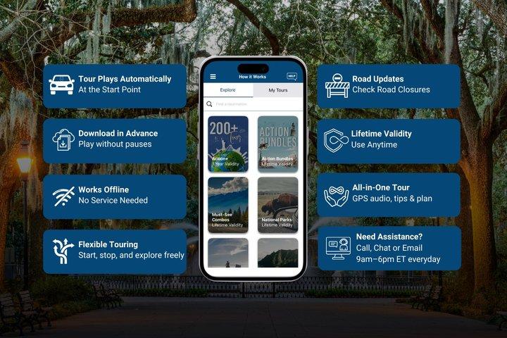 Histórico Savannah Auto-Guided Audio Walking Tour Bundle
