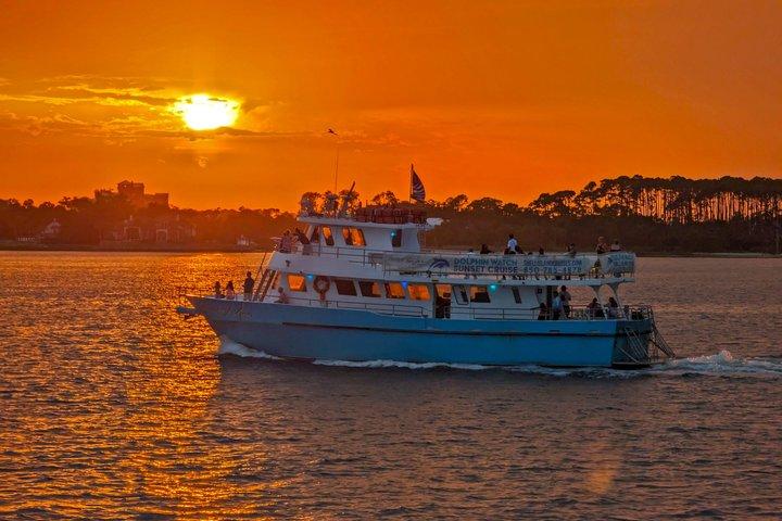 Sunset Cruise e relógio de golfinhos