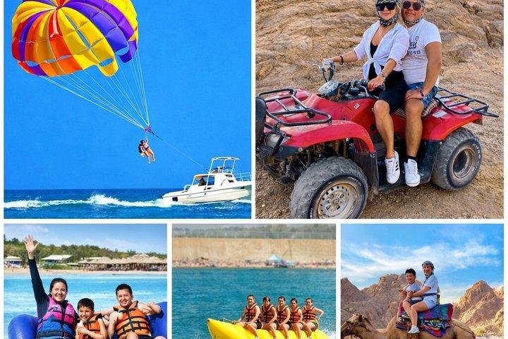 Giornata da brivido nel deserto e negli sport acquatici a Sharm El Shiekh
