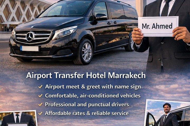 Private Transfer Premium Round Trip Marrakech Airport