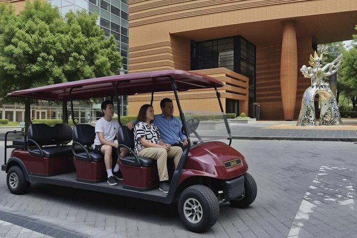 Tour guiado por Charlotte City en carro de golf al aire libre