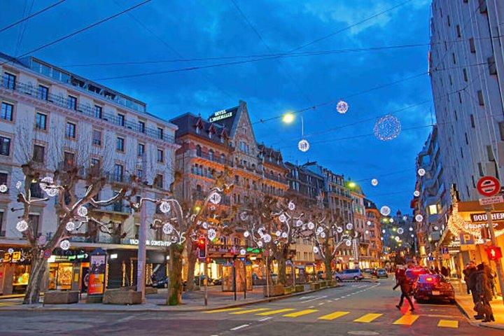 ジュネーヴ旧市街プライベートクリスマスウォーキングツアー