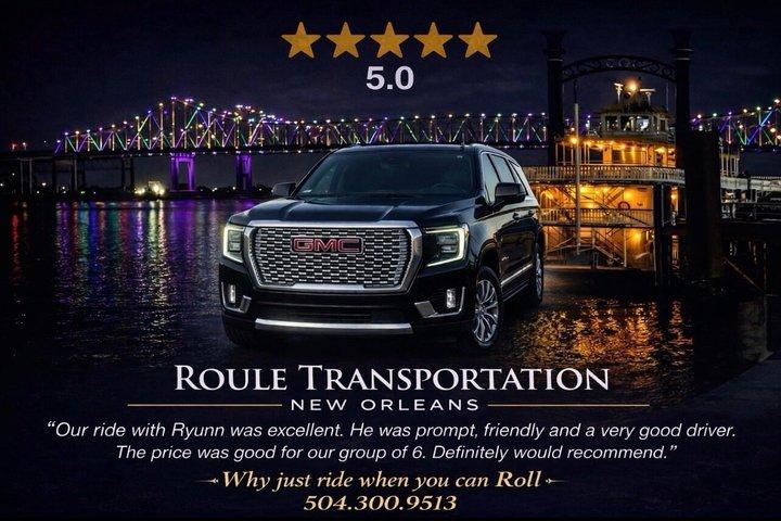 Privata hotell och flygplatstransfer i New Orleans Area One Way
