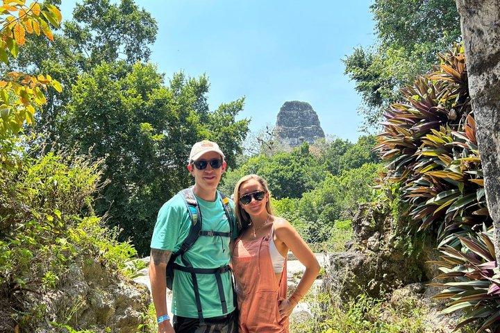 Tikal solnedgångstur från Flores