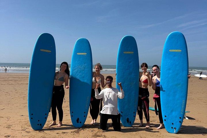 Private Beginner Surf Lesson in Taghazout with Local Instructor