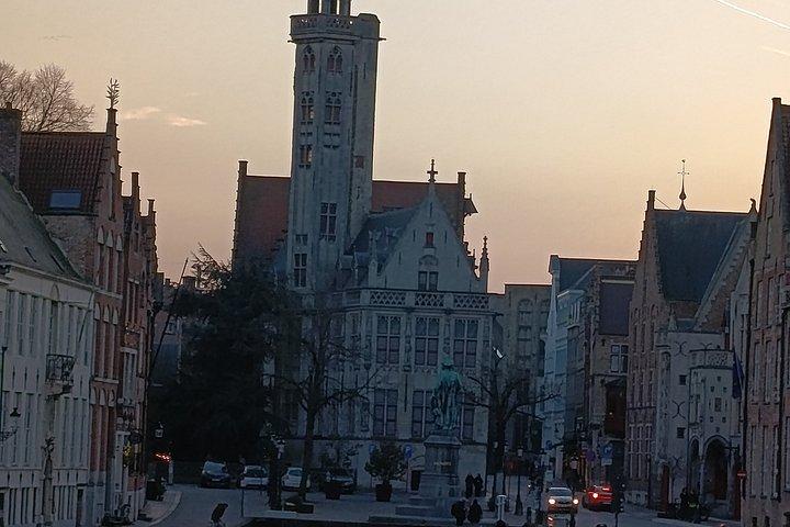 Walking Tour Bruges in German