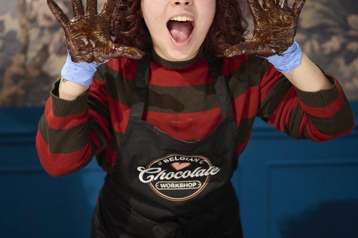 1.5h Trufas e chocolate quente Workshop em Ghent