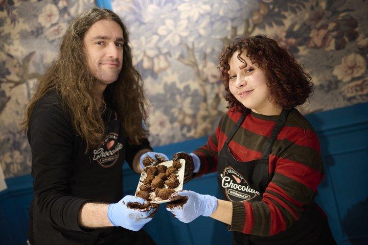 1.5h Trufas e chocolate quente Workshop em Ghent