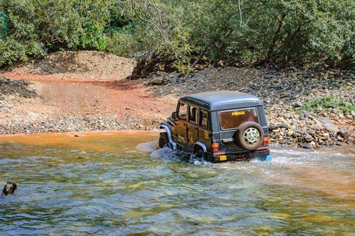 Dudhsagar Watervallen Tour Jeep Safari en Spice Plantation Bezoek