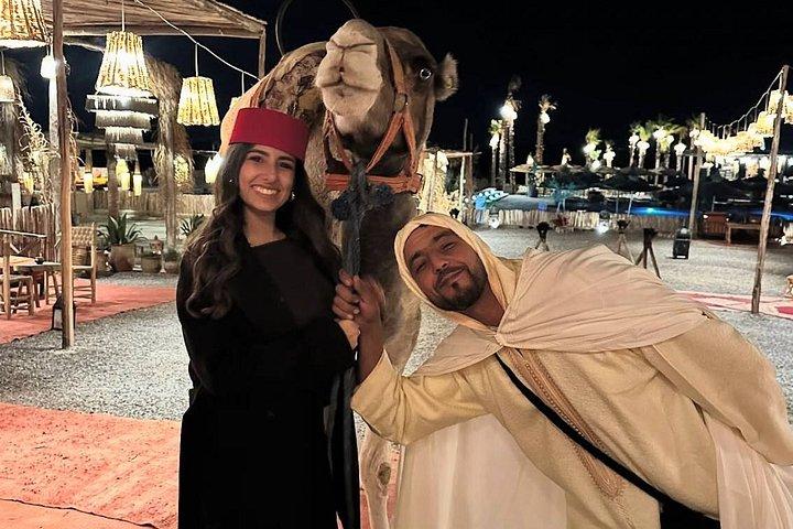 Agafay Desert Dinner Show Cammello e quad privato da Marrakech