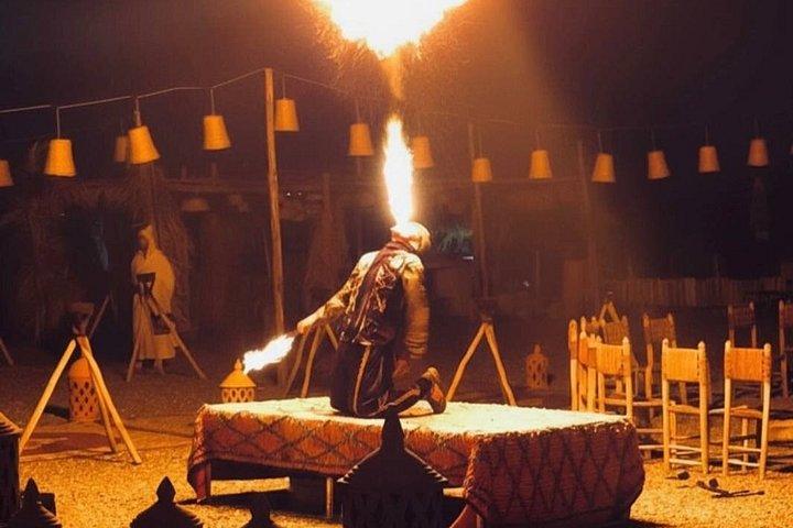 Agafay Desert Dinner Show Cammello e quad privato da Marrakech