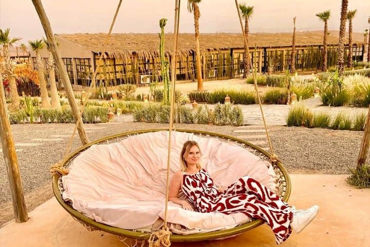 Agafay Desert Sunset Camels & Dinner Show Private From Marrakech