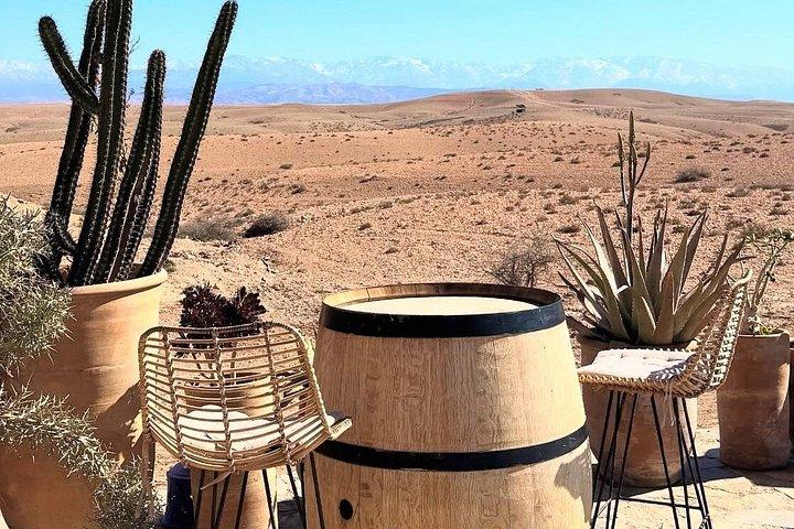 Agafay Desert Dinner Show Cammello e quad privato da Marrakech