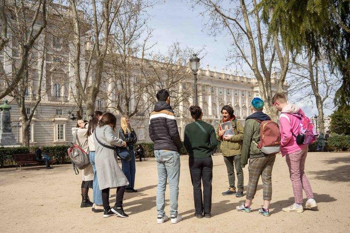 Madrid in French: historic streets and monuments