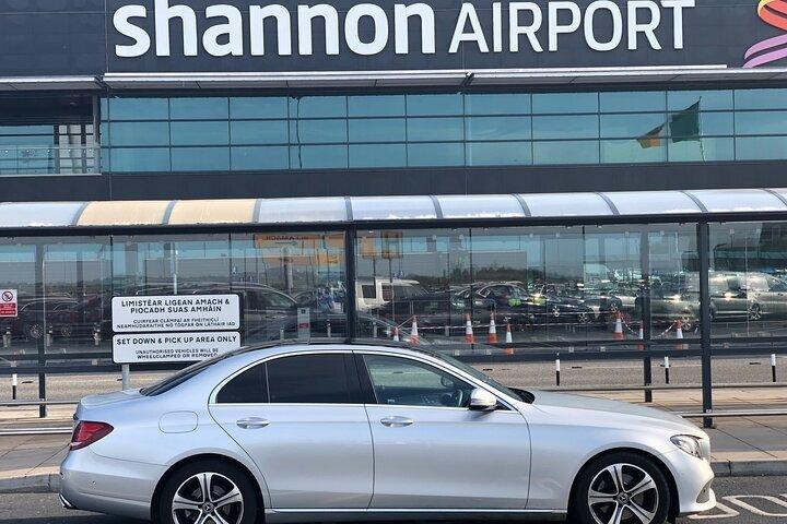 Privat transfer fra Shannon Lufthavn til City