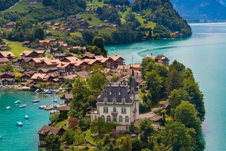Excursion privée d'une journée de Bâle à Lucerne et Interlaken