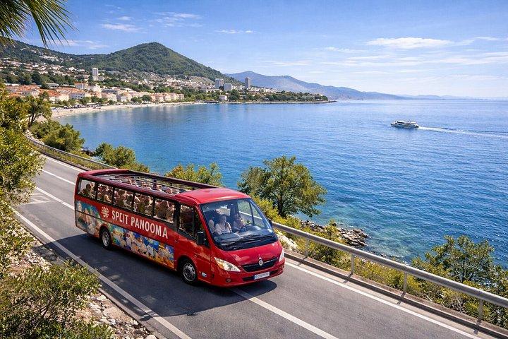 Split Panoramic Sightseeing Bus Tour with Audio Guide
