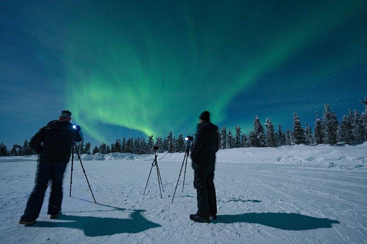 アラスカ州フェアバンクスのプライベートオーロラ撮影ツアー