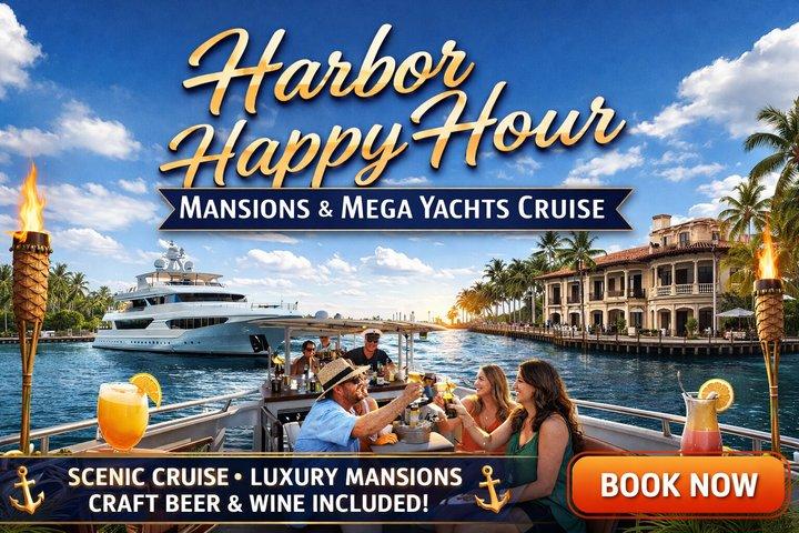 Harbor Happy Hour Cruise – Gratis Ambachtelijk Bier & Wijn