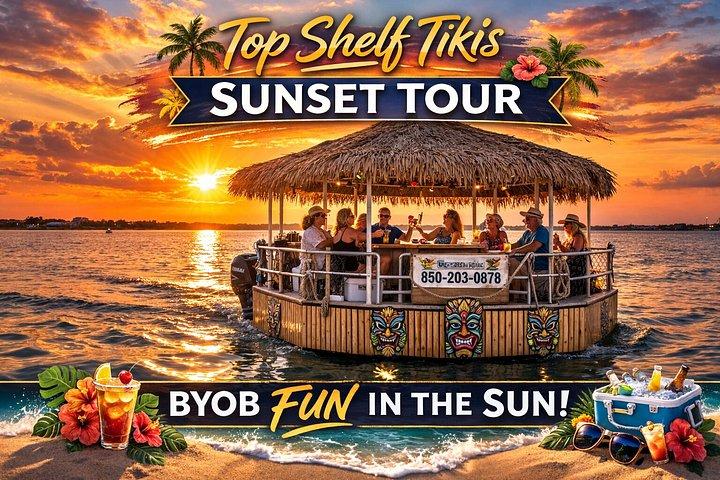Top Shelf Tikis - Croisière au coucher du soleil 1.5hr