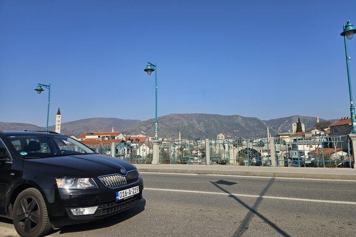Private Transfer Mostar–Dubrovnik English Speaking Local Driver