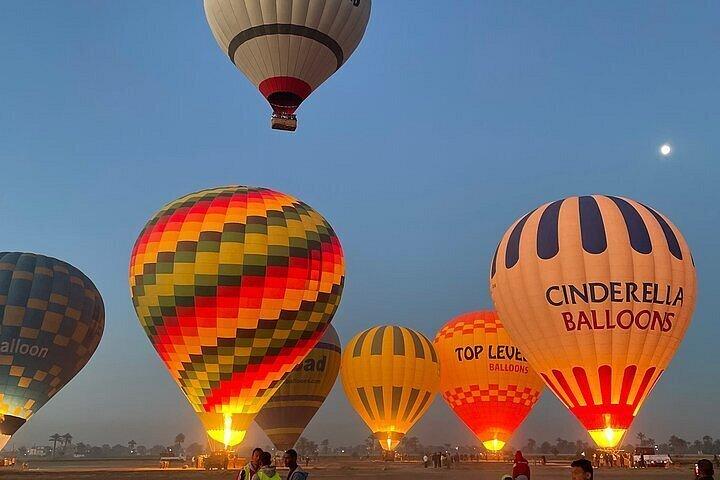 Hot Air Balloon Ride and East Bank in Luxor