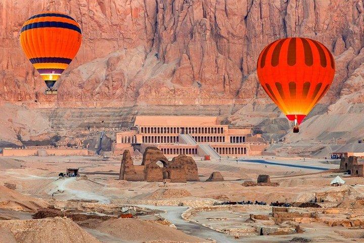Hot Air Balloon Ride and East Bank in Luxor