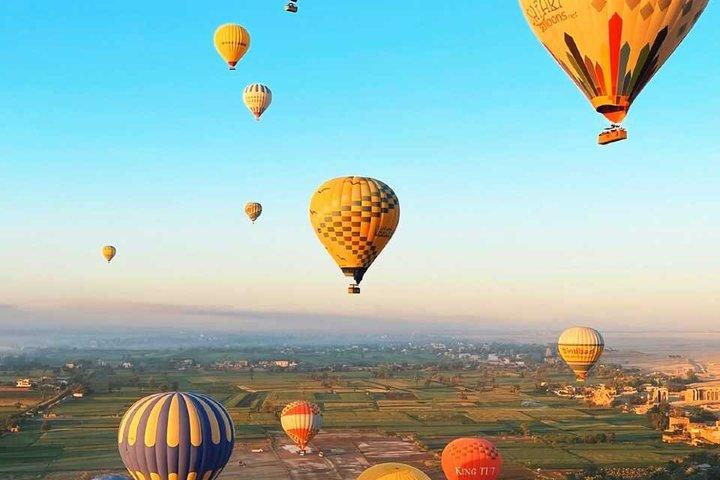 Hot Air Balloon Ride and East Bank in Luxor