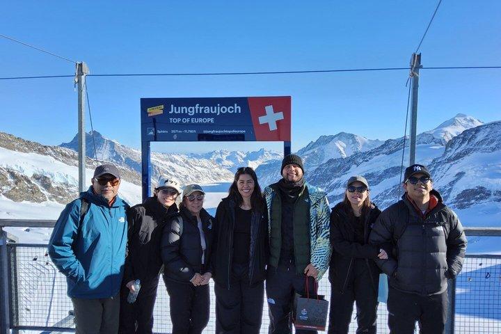チューリッヒからユングフラウヨッホへの日帰り旅行-ヨーロッパトップ