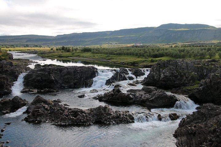 Private Silver Circle Tour med Hvamsvik Hot Springs