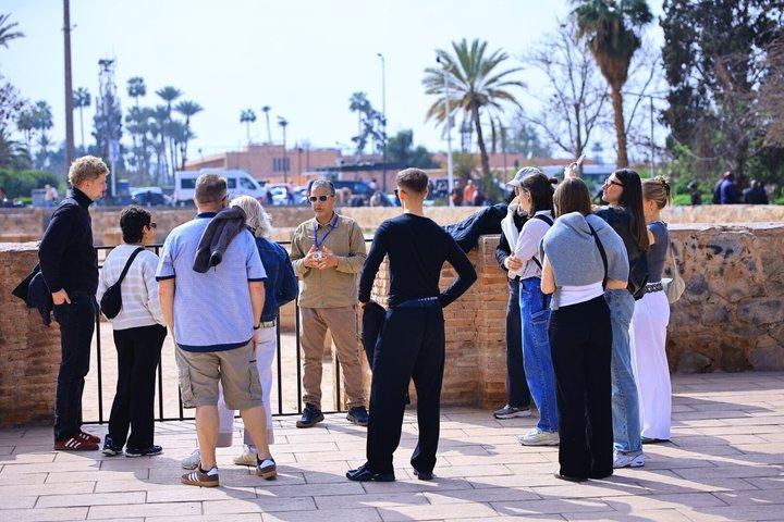 Tour privato di lusso di un giorno a Marrakech con prelievo dall'hotel