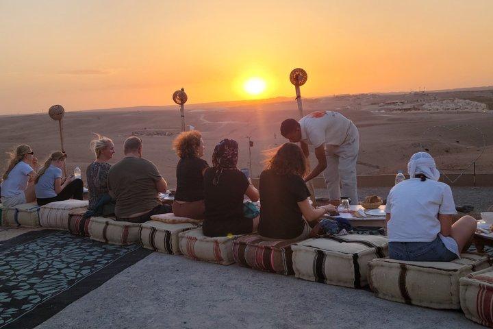 Agafay Desert Sunset Camel Ride and Dinner from Marrakech