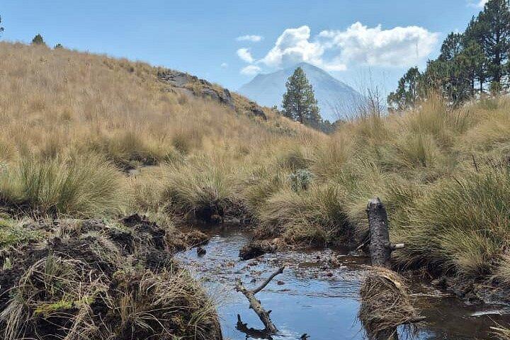 イスタシワトル火山でのハイキング