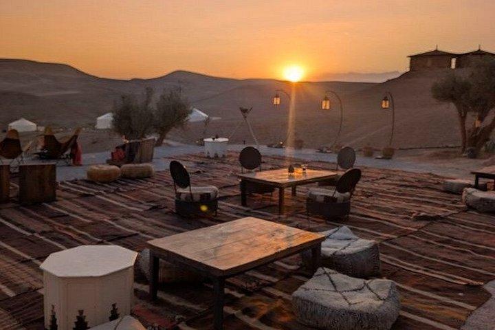 Wüstenkamelritt Quad-Abendessen aus Marrakesch