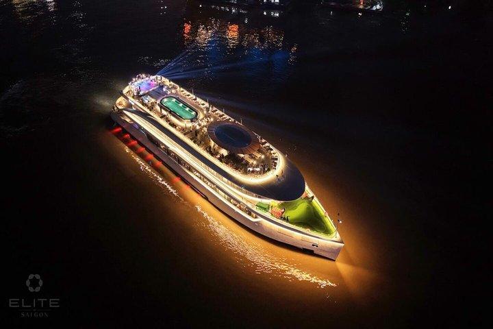 Saigon Water Puppet Show com elegante cruzeiro de jantar
