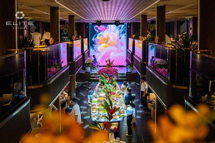 Saigon Water Puppet Show com elegante cruzeiro de jantar