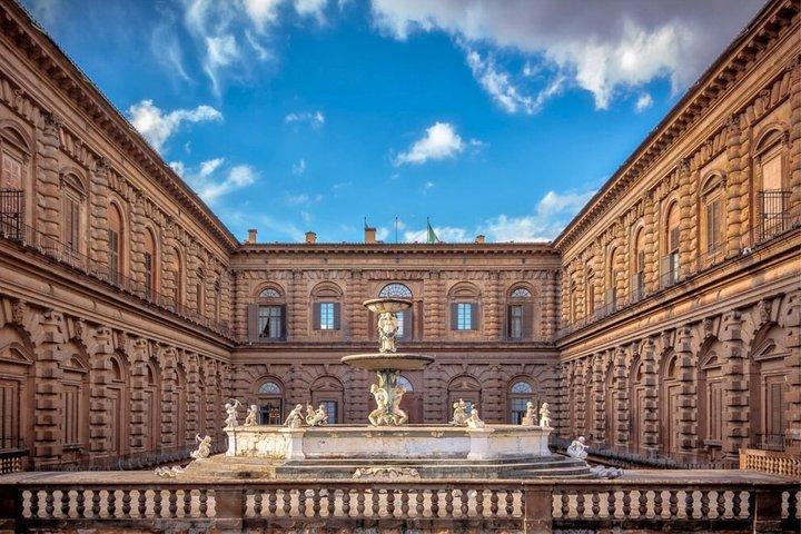 Entré til Palazzo Pitti i Firenze med lydguide
