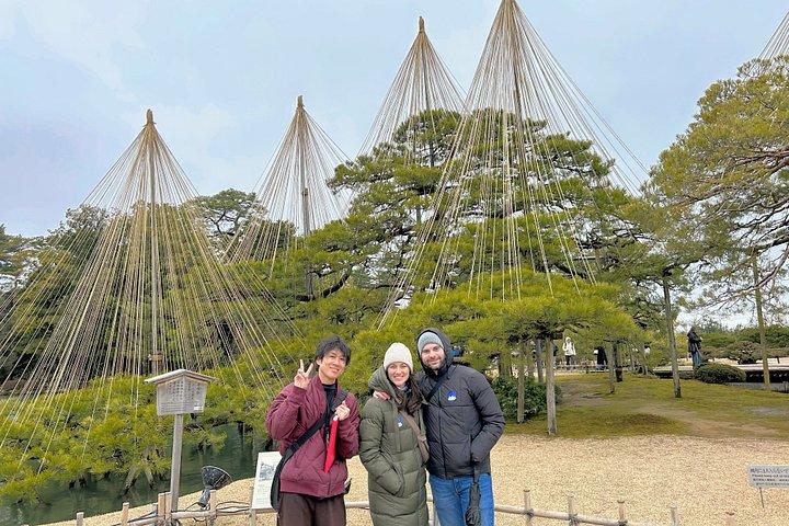 金沢の見どころ：庭園、城、サムライ＆芸者＋タクシー