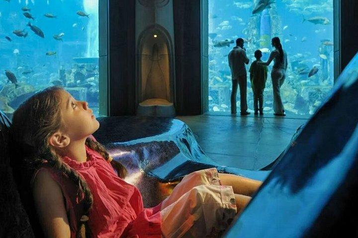 アクアベンチャーワールドドバイのロストワールド水族館