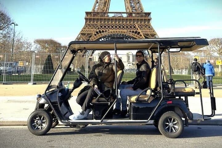 Private Paris Golf Cart Tour St Germain and Latin Quarter